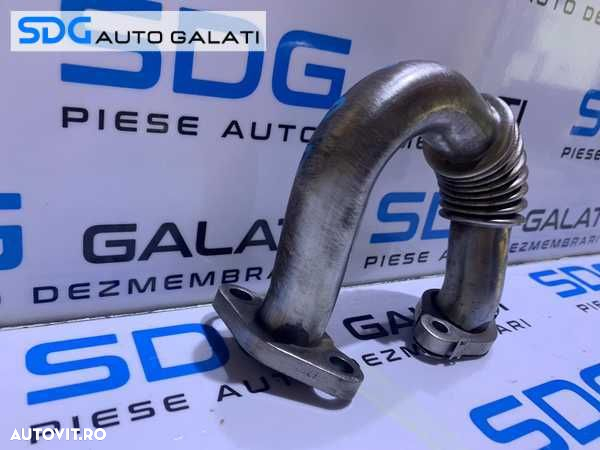 Teava Conducta Racord EGR Racitor Gaze Seat Toledo 4 1.6 TDI CAYB CAYC CLNA 2013 - 2015 Cod 03P131521B - 3