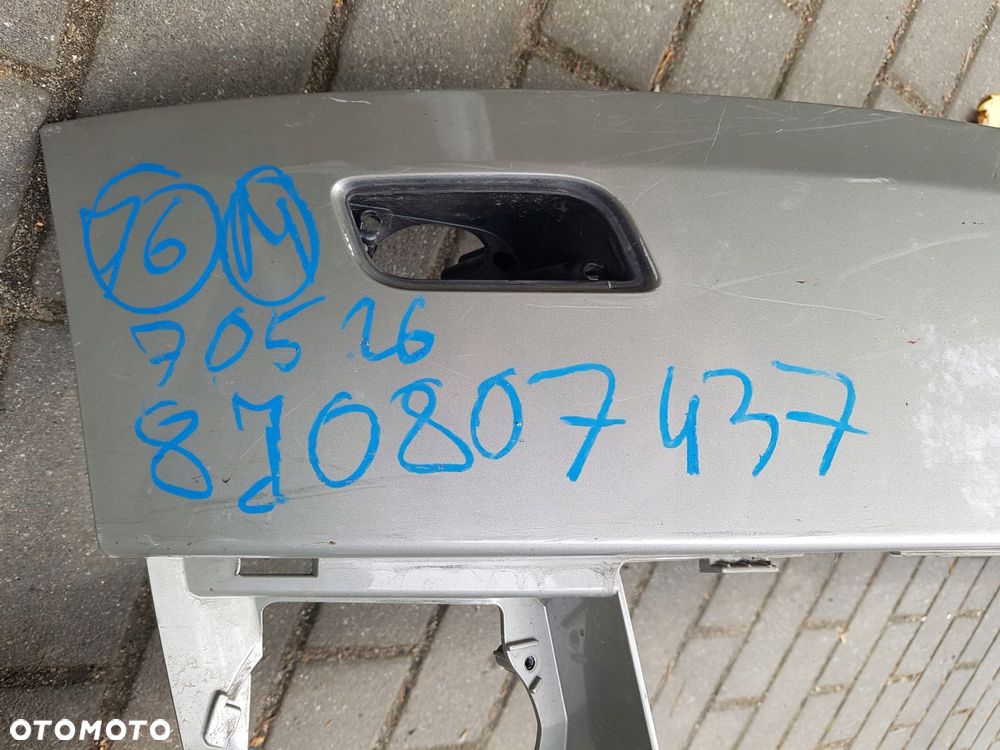 audi tt zderzak przód 8j0807437 - 7