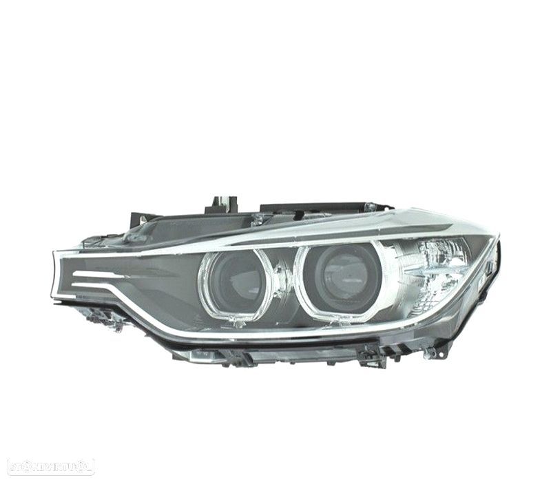FAROL XENON ESQ BMW F30 F31 11-15 FUNDO PRETO - 1