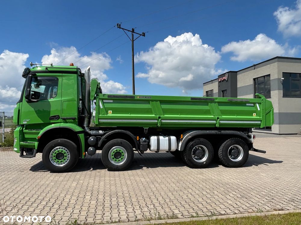Mercedes-Benz AROCS 3251 8x4 Hydroburta Meiller Kiper (3248, 3243, 3245, 3246) bezwypadkowy z Niemiec, TOP stan . gotowy do pracy. - 8