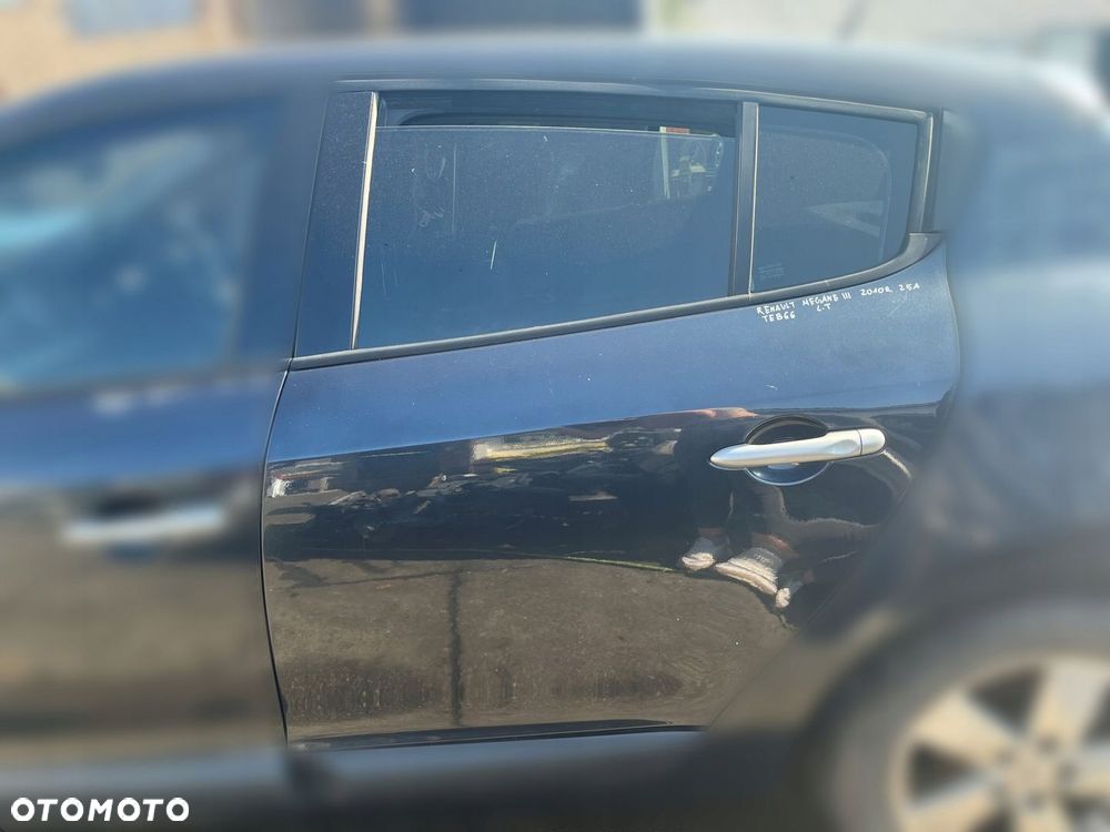 RENAULT MEGANE III DRZWI LEWY TYŁ LEWE TYLNE TEB66 - 2