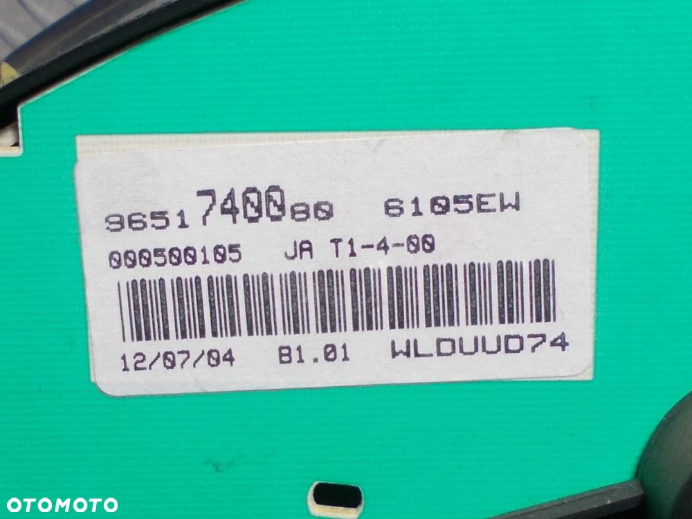 Peugeot 206 zestaw startowy 1.4 HDI - 11