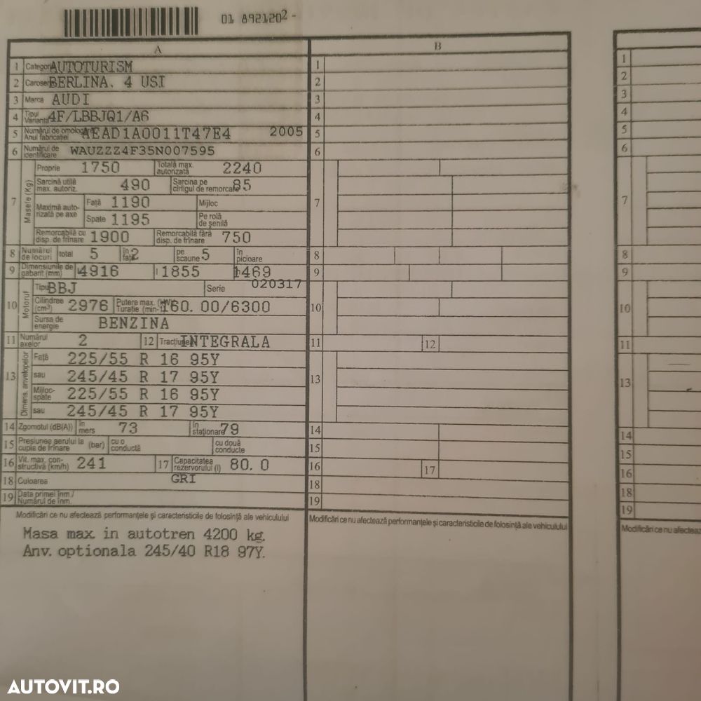 dezmembrez audi A6 - 3