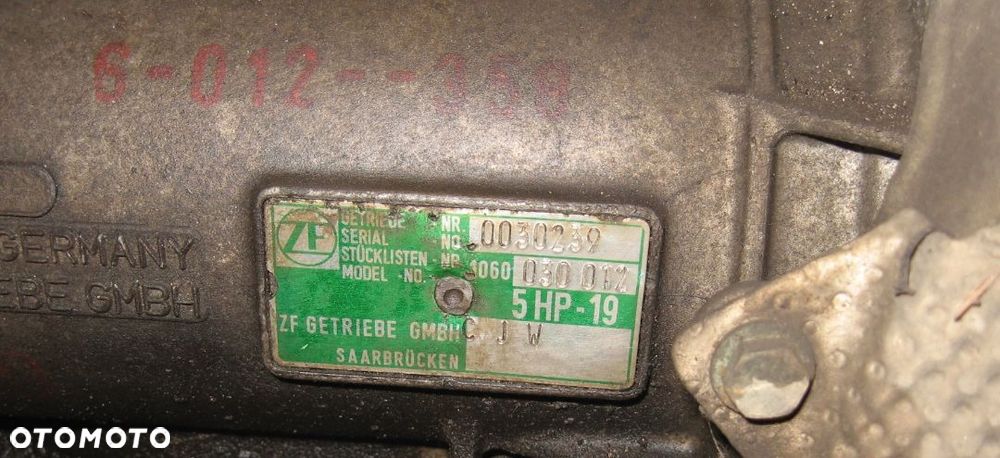 skrzynia biegów automat AUDI A4 B5 2.8 V6 CJW - 5