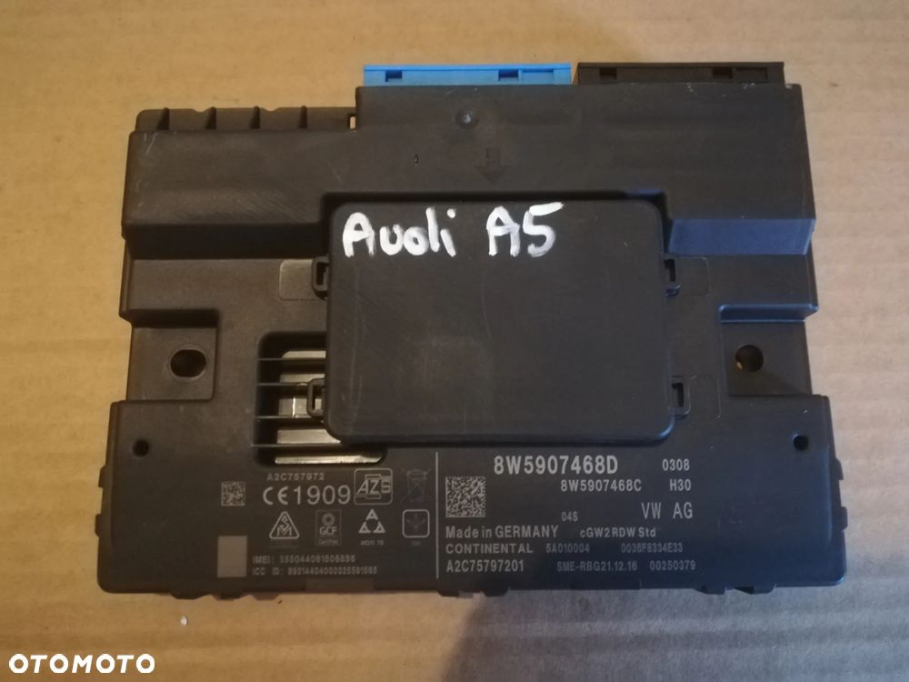 AUDI A5 F5 8W moduł sterownik GATEWAY 8W5907468D - 1