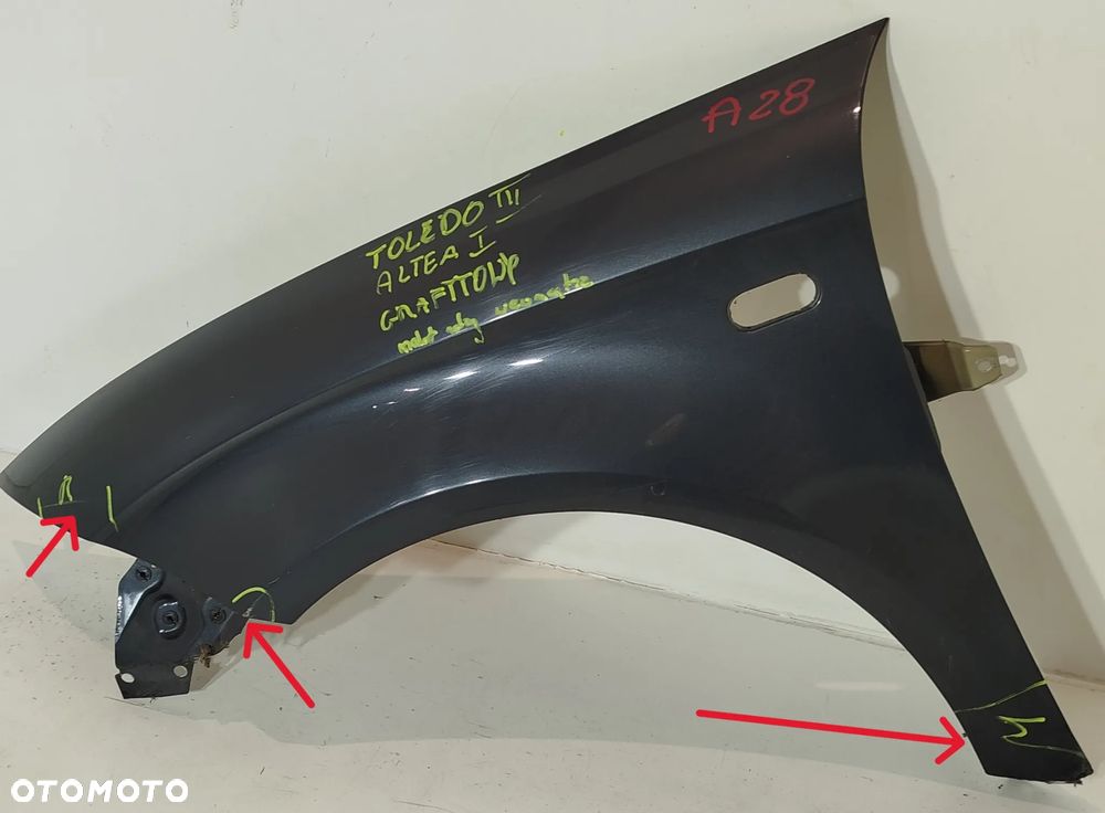 błotnik lewy przedni SEAT ALTEA XL III 04-15 - 5