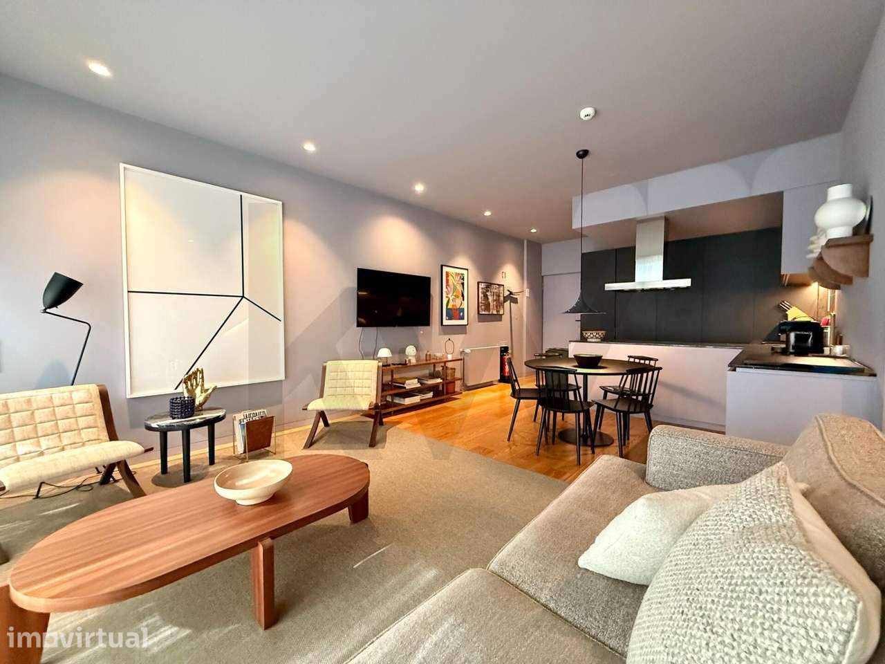 Apartamento T2 na Foz, Vista Mar Edifício Gilreu - Design Contemporâne - Grande imagem: 3/40