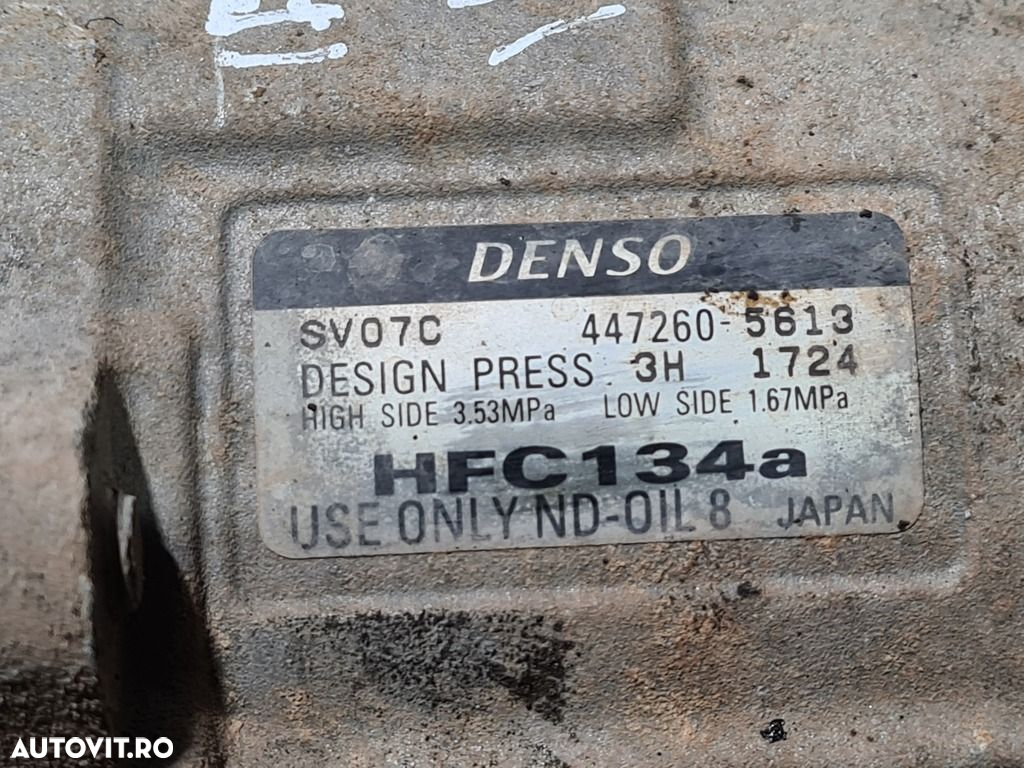 Compresor clima Daihatsu Terios 1.5 Benzina 2006 - 2010 3SZ - VE (1192) HFC134A - 4