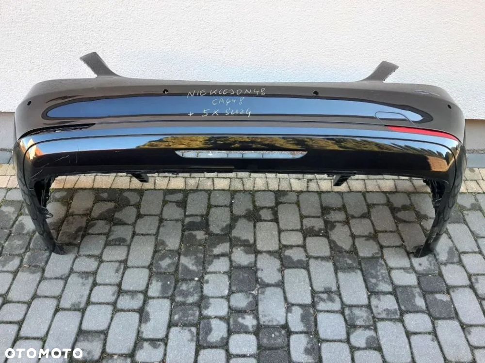 MERCEDES S-KLASA 222 13-17r CAŁY! ZDERZAK TYŁ TYLNY+CHROMY+5X ŚLIZG! ORYG A2228800049X WYSYŁKA 24H