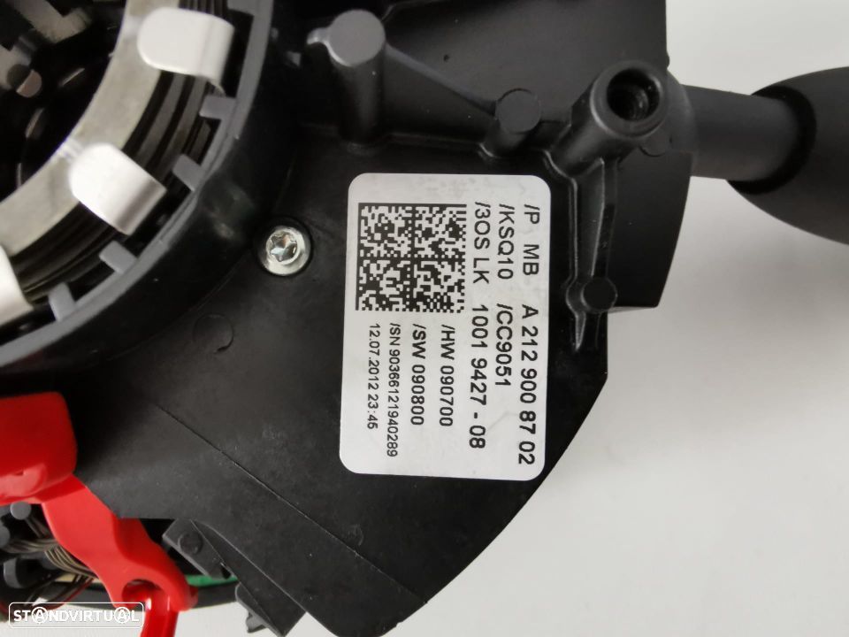 Fita Airbag + Comutadores + Seletor Caixa Automática - Mercedes E W212 - 6