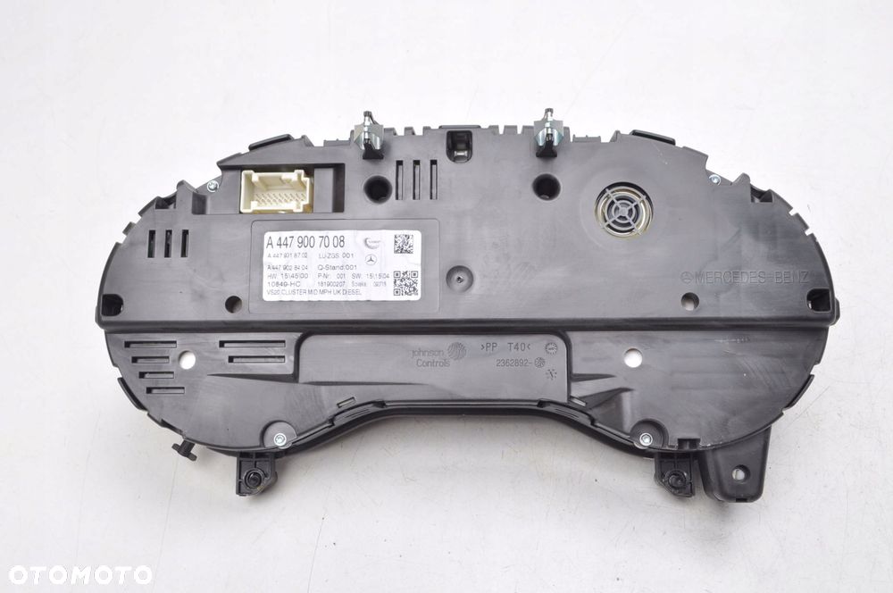 MERCEDES VITO W447 LICZNIK ZEGARY ANGLIK A4479007008 - 6