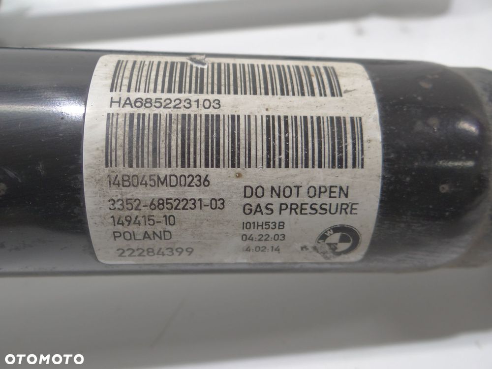 AMORTYZATOR LEWY PRAWY TYŁ TYLNY BMW I3 I01 KOMPLET 6852231 - 5