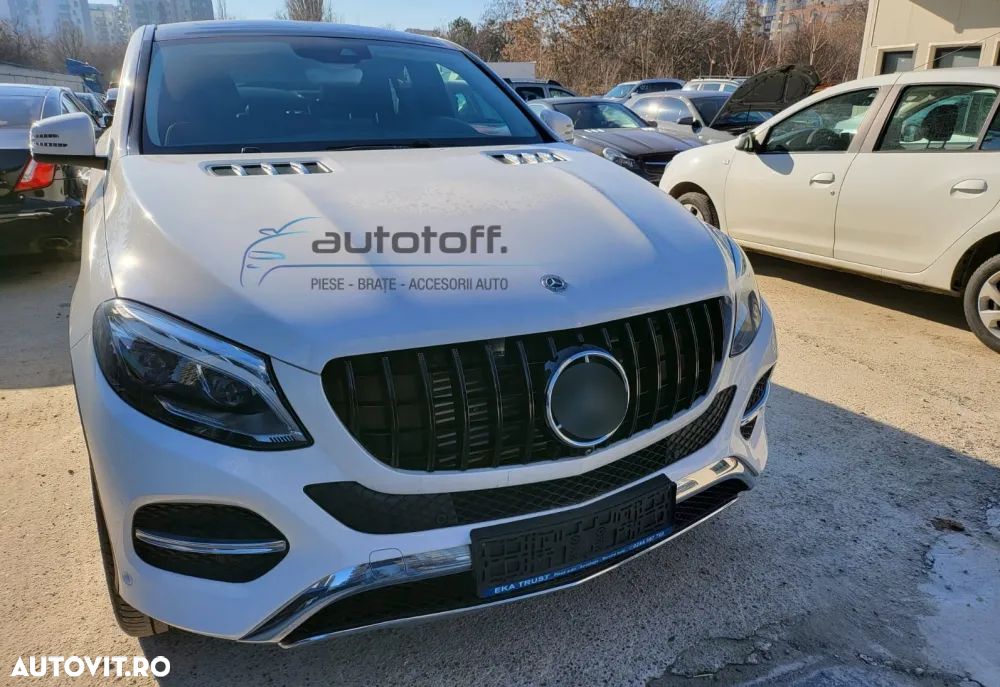 Grila Mercedes GLE Coup C292 (15-18) GT Black Design - 9