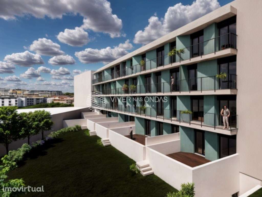 Apartamento T0 contemporâneo com jardim comum - Preço de lançamento! - Grande imagem: 2/43
