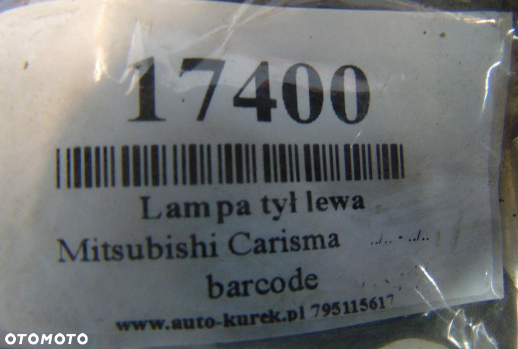 MITSUBISHI CARISMA 1.8 GDI LAMPA LEWA TYL - 6