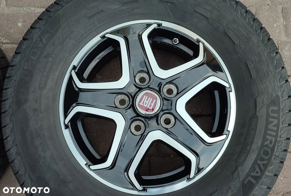 Koła Całoroczne Felgi Aluminiowe Oryg. Fiat Ducato Maxi Peugeot Boxer Citroen Jumper 16 cali 5x130 Ø78,1mm Et68 225/75/16 2022r Bdb !! Starogard Gdański - 5