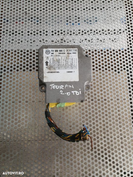 Calculator Modul Airbag VW Touran 2003/2009 Livram Oriunde - 2