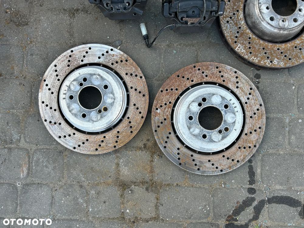 ZACISKI TARCZE KOMPLET M6 BMW E63 - 2