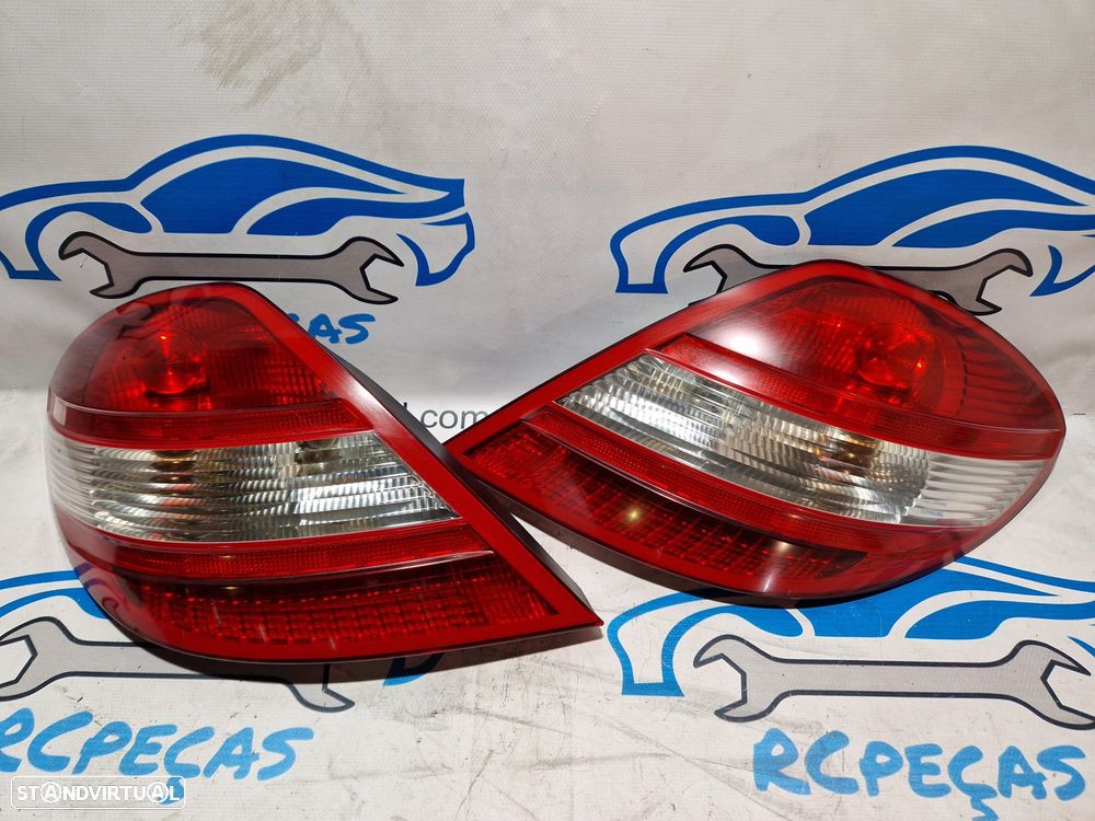 FAROLIM FAROLINS TRASEIRO TRÁS ESQUERDO DIREITO MERCEDES BENZ A1718200164 1718200164 A1718200163 1718200163 MERCEDES BENZ CLASS SLK R171 - 1