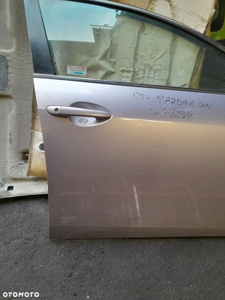 Drzwi Prawe Przednie Prawy Przód Mazda 6 GH Sedan 07-12 Kolor 25G 29Y - 3