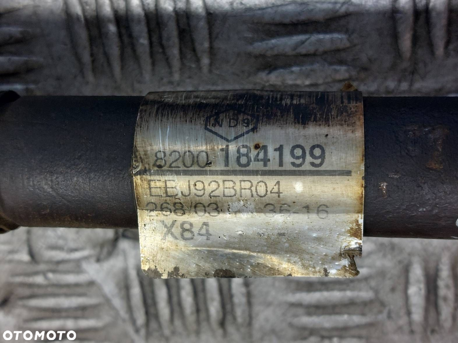 PÓŁOŚ PRAWY PRZÓD PRAWA AUTOMAT RENAULT MEGANE II 2.0 16V 8200184199 - 7