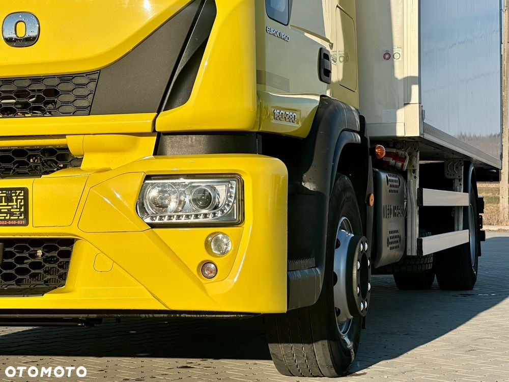 Iveco EUROCARGO 160-280 / CHŁODNIA / 6.1 M DŁUGOŚCI / 15 EUROPALET / AUTOMAT / SYPIALKA / NISKI PRZEBIEG / 16 TON DMC / CARRIER SPALINOWO - ELEKTRYCZNY / 2018 ROK - 15