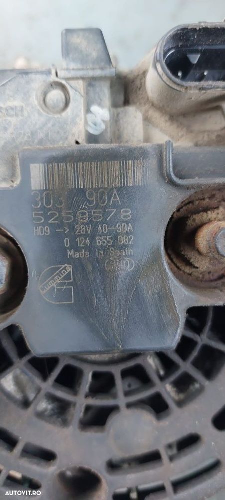 Alternator 24v,90A, autobuz Otokar,motor Cummins cod 5259578 - 6