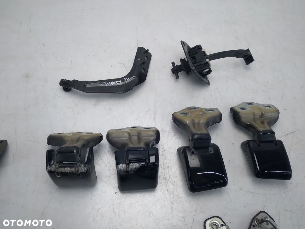 Rolka drzwi zawias tył rygiel Jumpy III Proace ogranicznik tył - 3