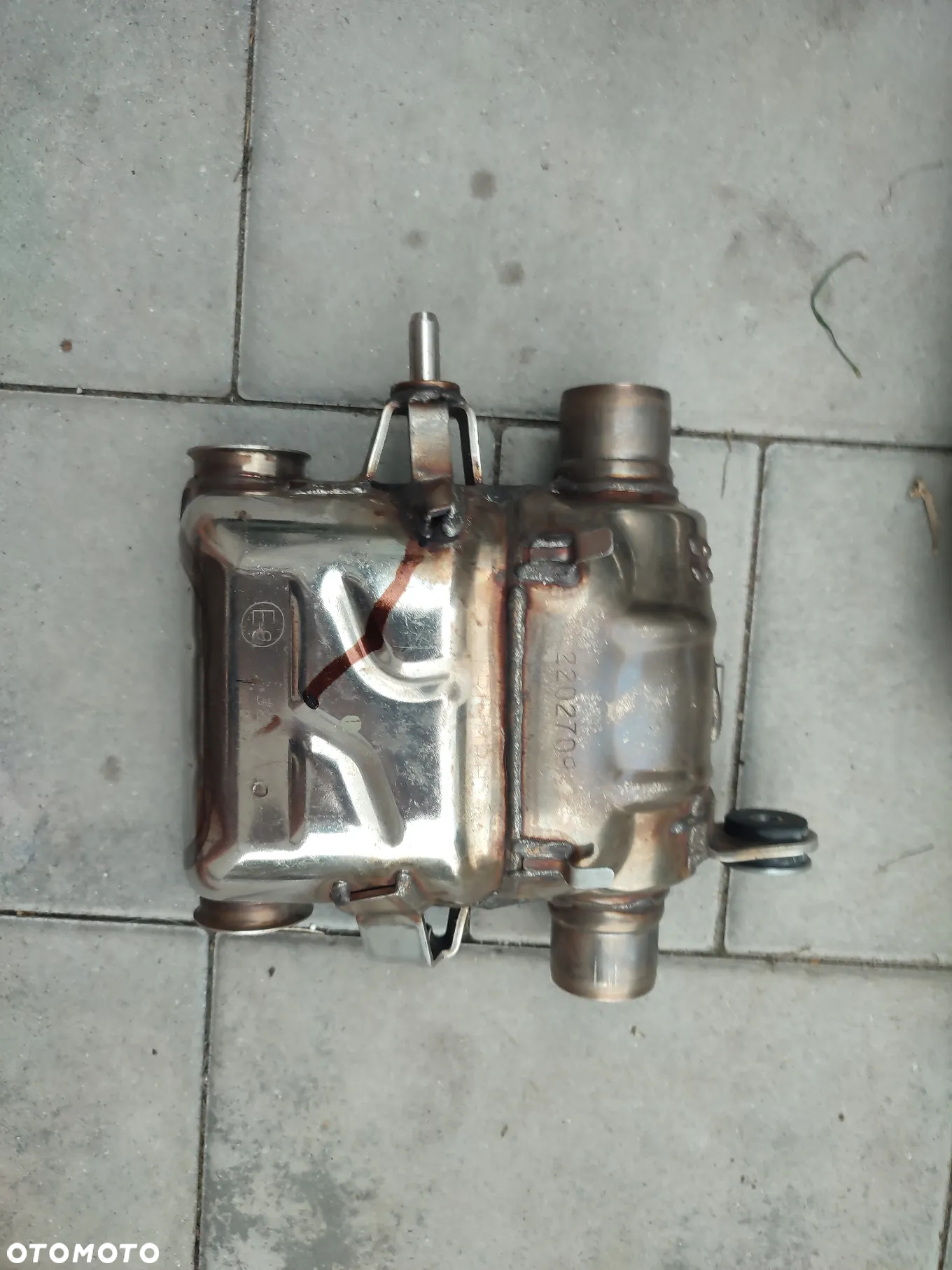 Tłumik, wydech, kolektor, katalizator Triumph Speed Twin 1200 - 2