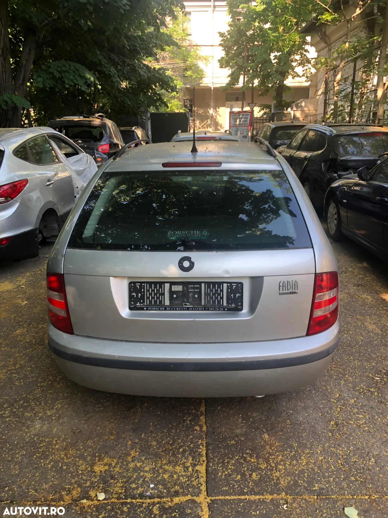 Dezmembrez Skoda Fabia 1 facelift gri argintiu 2006 TDI - 7