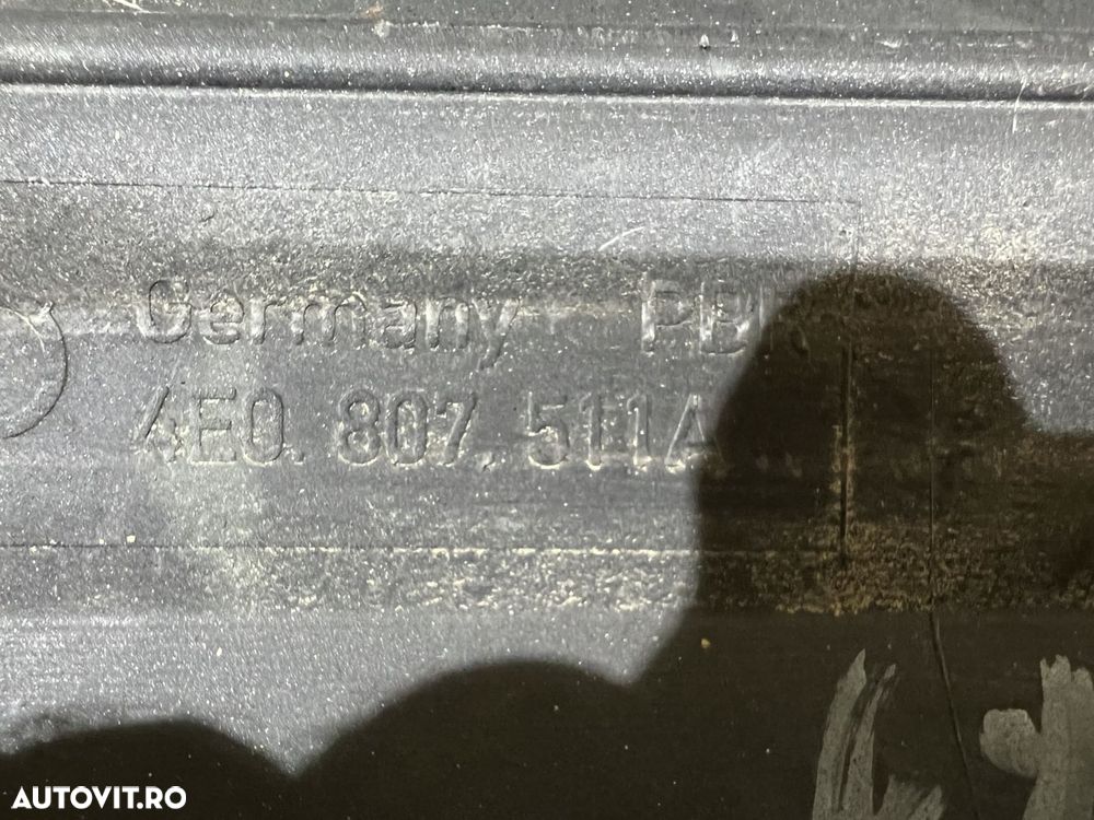 Bara spate Audi A8, 2002, 2003, 2004, 2005, 2006, cod origine OE 4E0807511A. - 3