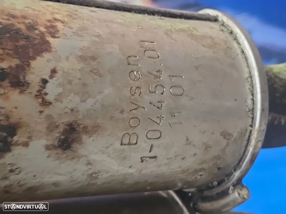 BMW Série 7 E65 E66 745i V8 Silencioso Traseiro panela de Escape Muffler OEM Original 2001- - 4