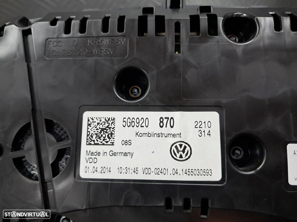 Quadrante Golf VII GTI - 2