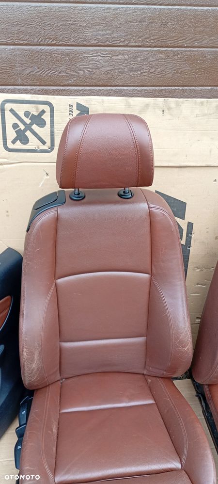 Fotele kanapa boczki komplet skóra BMW 1 E81 3D - 12
