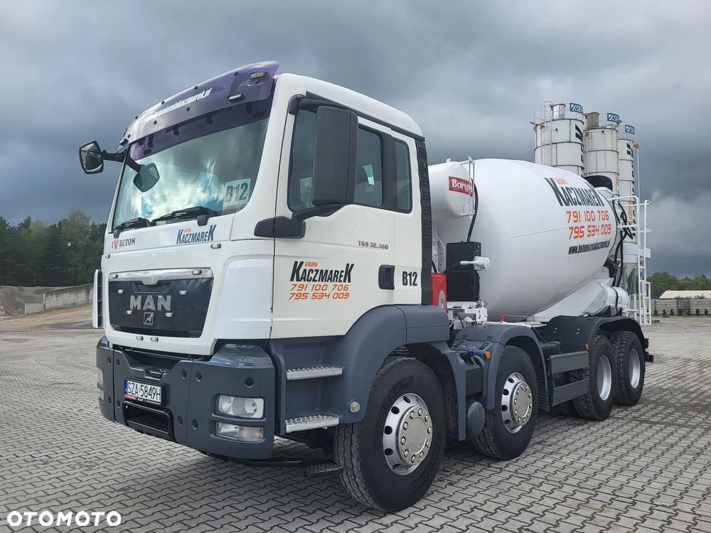 MAN TGS 32.360 / Zabudowa 10m3 / NISKI PRZEBIEG / Nowe Opony / 2011r.