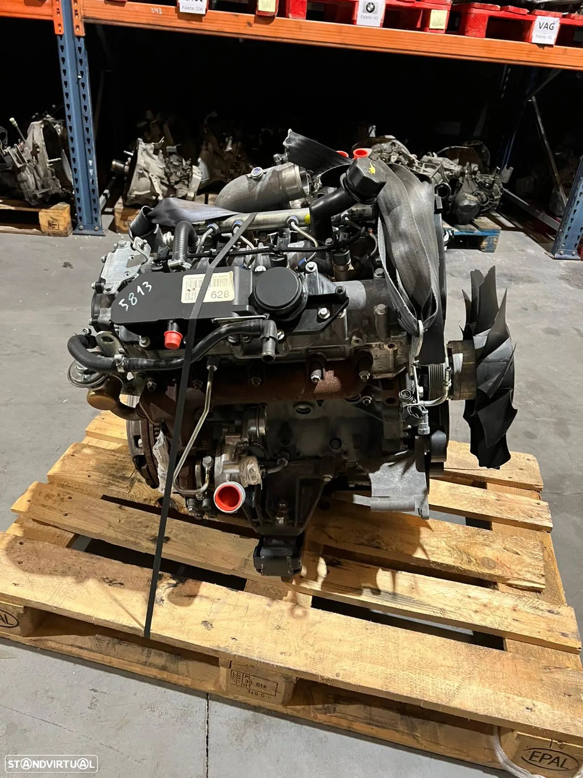 Motor IVECO 2.3 Ref: F1AE0481G - 1