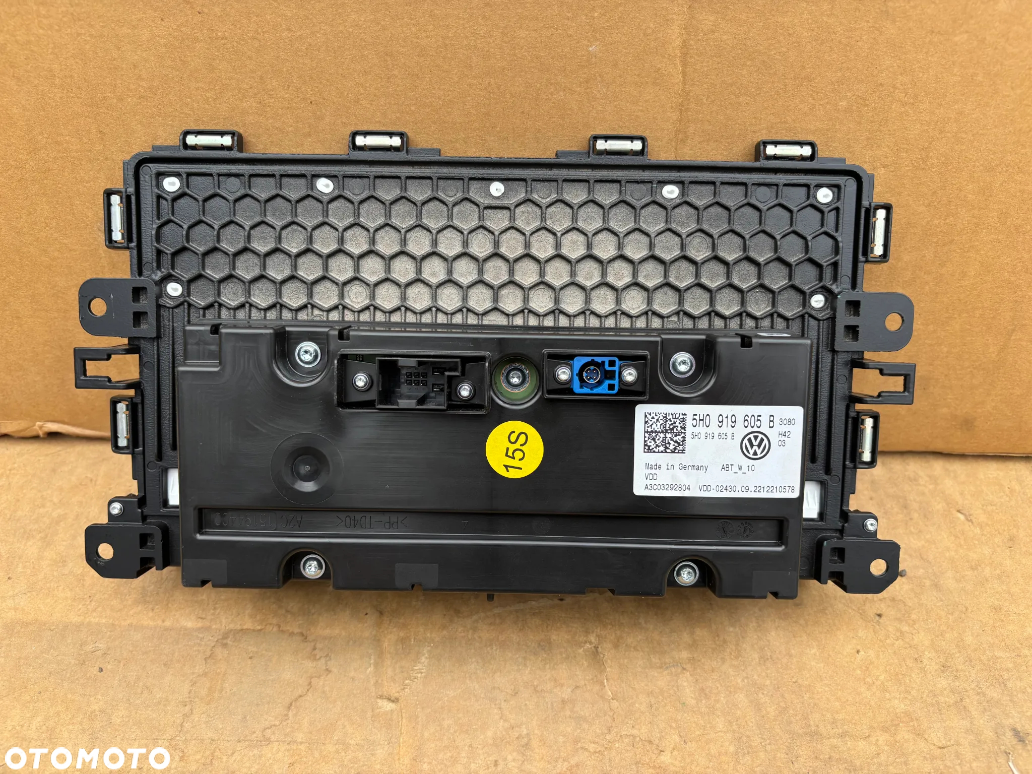 Radio Nawigacja Ekran Dotykowy Wyświetlacz VW Golf VIII 5H0919605B - 3