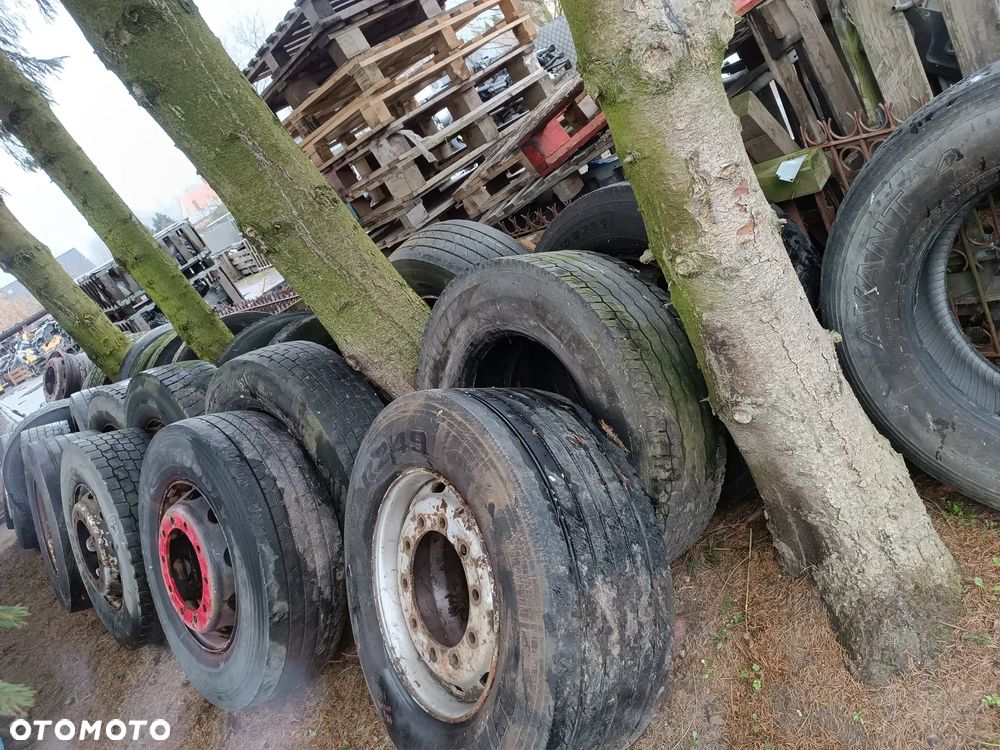 Koło FELGA 22,5  OPONA 315/70 R 22.5 315/80 R 22,5 - 10