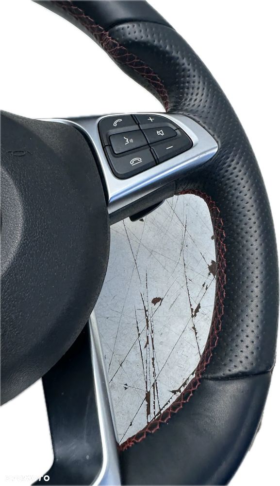 KIEROWNICA AMG SKORA CZERWONA NIC PODUSZKA AIRBAG KOMPLET MERCEDES C W205 GLC W253 ORYGINAL DEMONTAZ - 9
