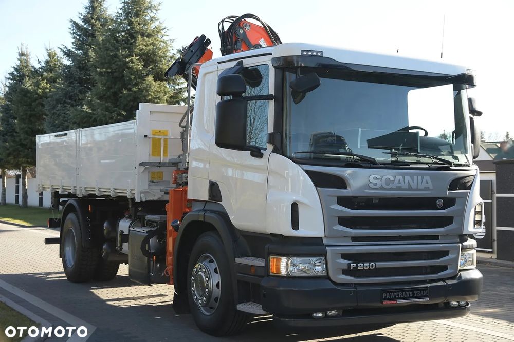 Scania P 250///* 2015///* PRZEB. JEDYNE 298TYŚ KM///* 18000KG///* HDS///* 3 STRONNY WYWROT//* /WAGA///* STAN BARDZO DOBRY - 2