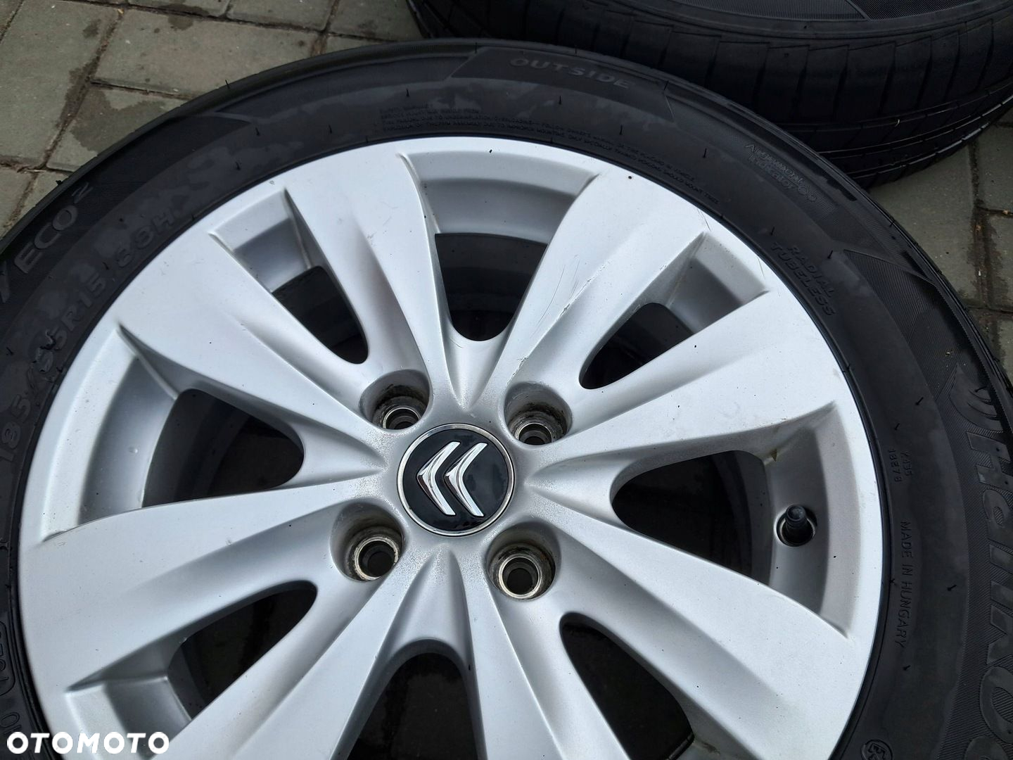 Citroen C3 II Felgi aluminiowe 15" koła LATO 185/65R15 Hankok 2023 7mm - 7