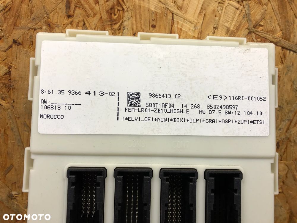 BMW F20 F21 F30 MODUŁ STEROWNIK FEM - 4