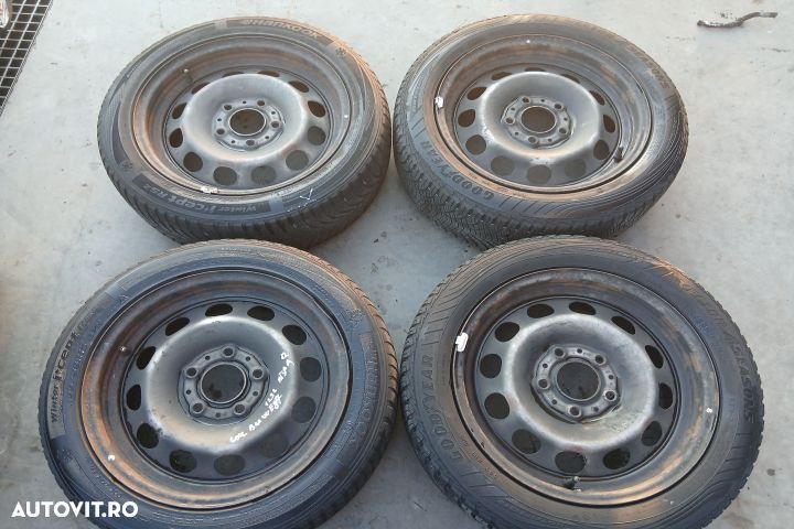 Jante tabla cu anvelope 16 - set 6777784 61/2JX16H2 ET42 195/55 R16 6 - 2