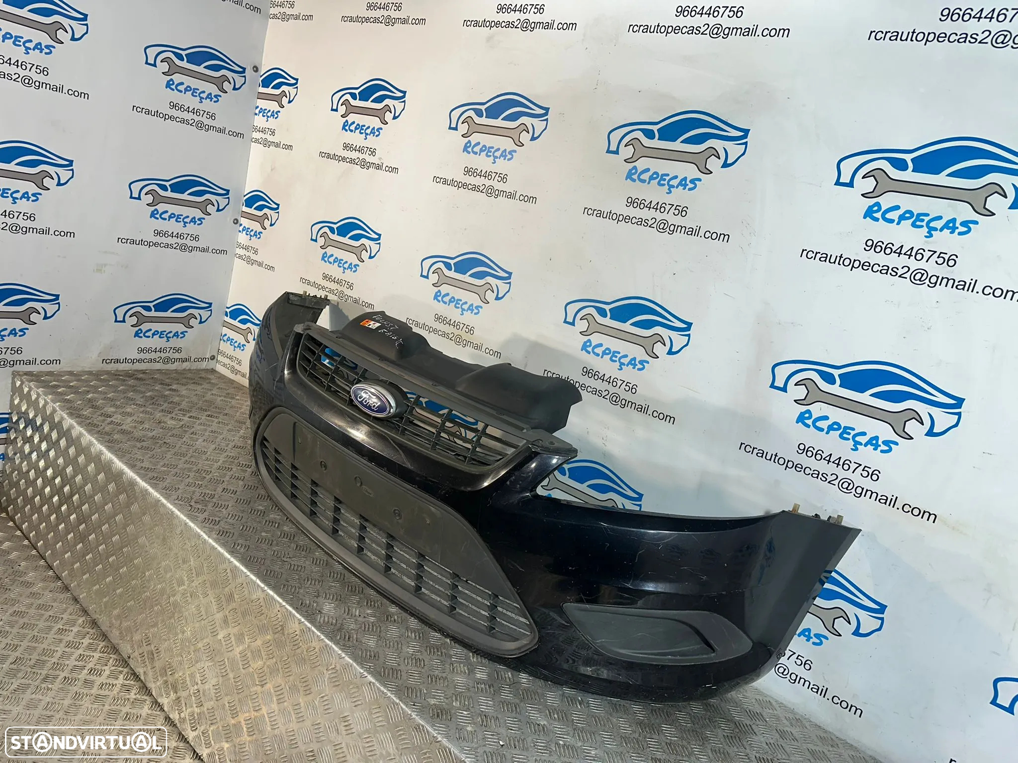 .Parachoques Frente Frontal Original Ford Focus 2 MK2 Fase 2 Facelift 8M51-17K819 2007 - 2010 - 4