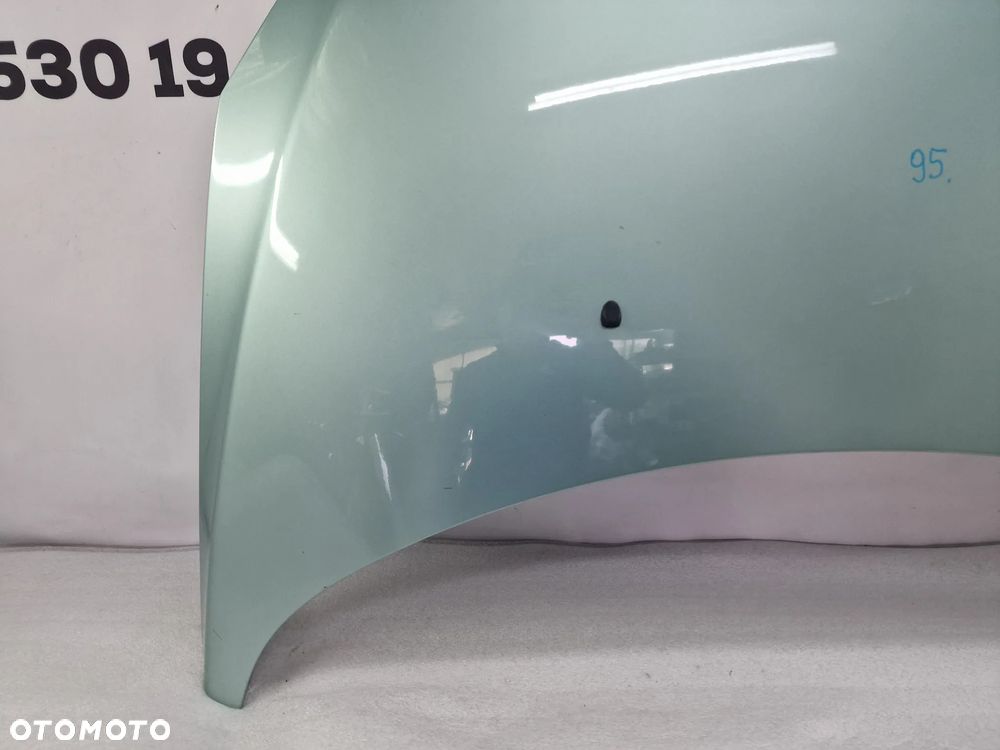 PEUGEOT 307 02- ŁADNA MASKA , KOLOR JASNOZIELONY  , NR AUKCJI NM95 - 5