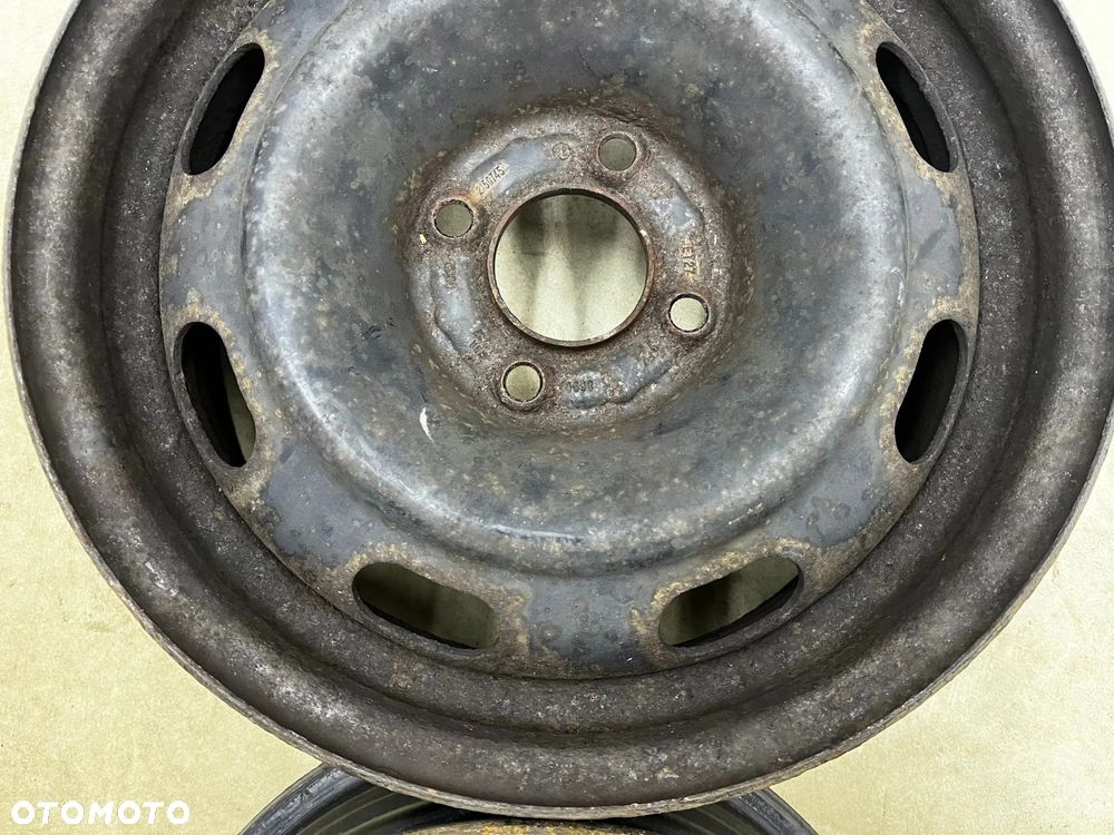 Felgi stalowe Citroen C2 C3 C4 Peugeot 1007 206 307 02-10r. felgi r15 cali 6jx15 ET27 4x108 Komplet - 15