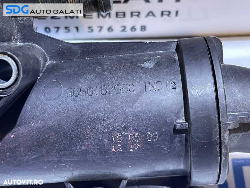 Corp Carcasa Termostat Senzor Temperatura Apa Ford S-Max 2.0 TDCI 2006 - 2014 Cod 9656182980 [S0109] - 4