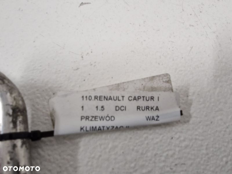 renault captur 1 i 1.5 dci rurka przewód wąż klimatyzacji 924907813r - 8