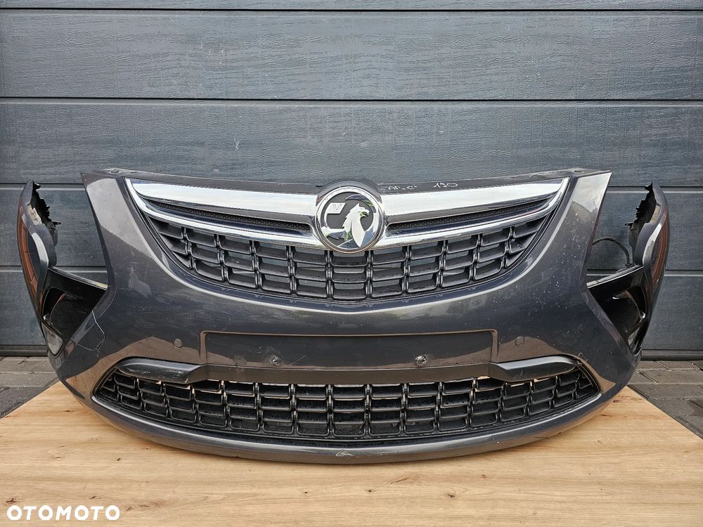 ZDERZAK PRZÓD PRZEDNI PRZED LIFT OPEL ZAFIRA C Z190 PDC KOMPLETNY ATRAPA - 1