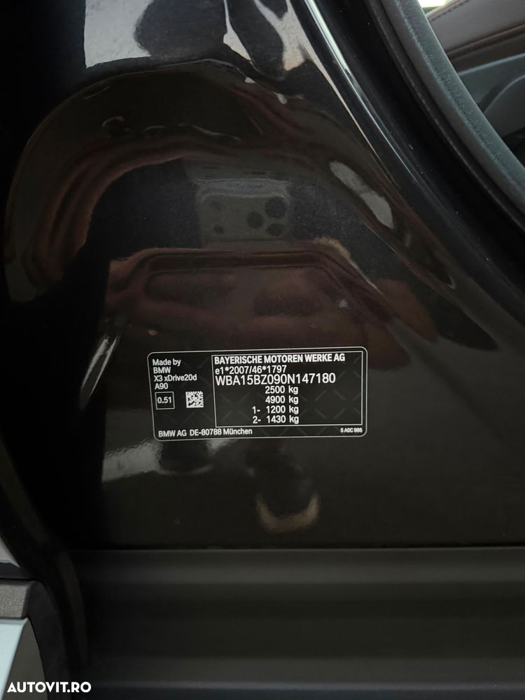 BMW X3 xDrive20d AT MHEV - 26